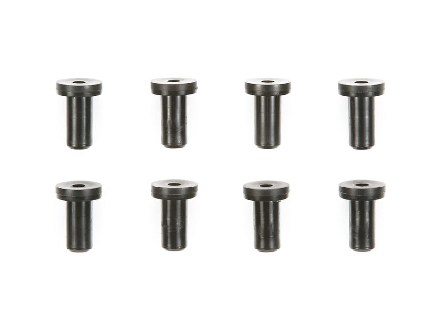 Tamiya 94774 AO-1020 Mini 4WD Wheel Bushings (Black, 8pcs.)：圖片 1