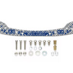 Tamiya 95674 Fully Cowled 30th Anniv. HG Carbon Front Stay (1.5mm/Silver)