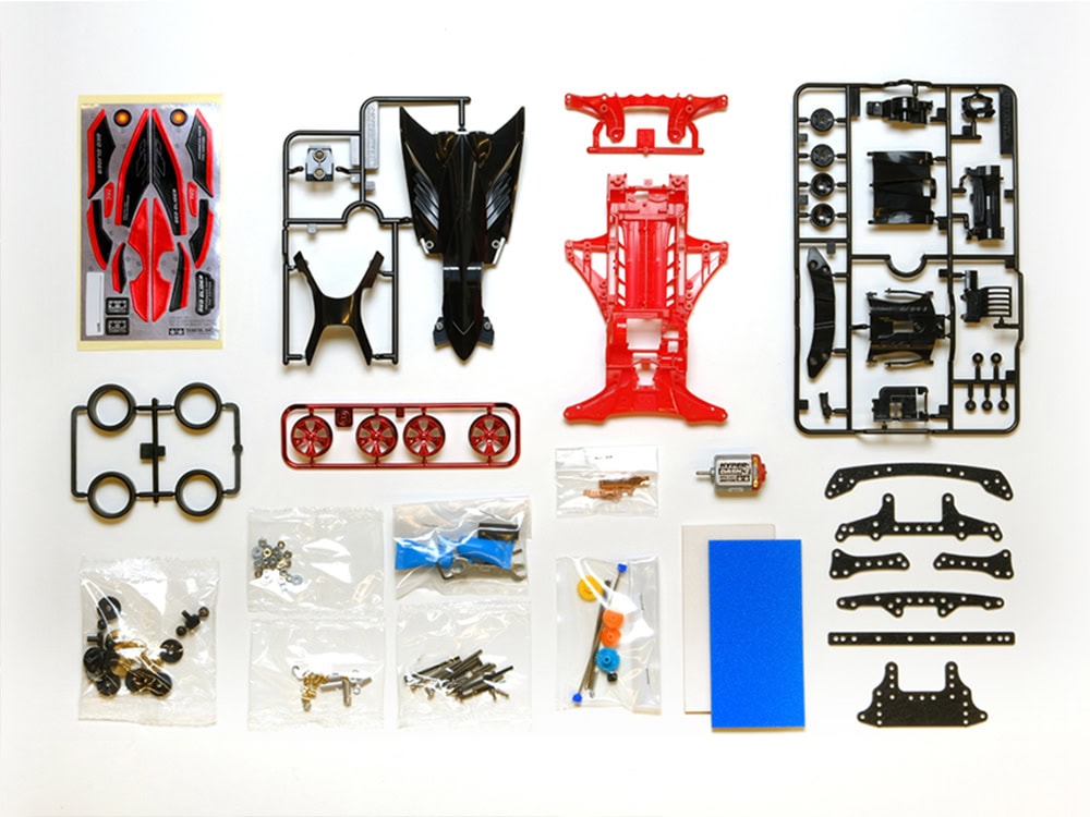Tamiya 92448 1/32 Mini 4WD Geo Glider Advanced Pack TKC Edition