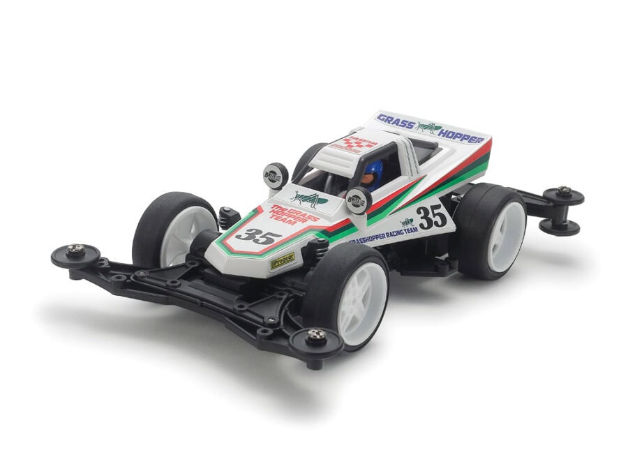 Tamiya 18105 1/32 Mini 4WD The Grasshopper Jr. (VZ Chassis)：圖片 1