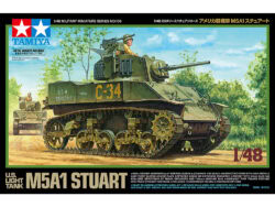Tamiya 32606 1/48 U.S. Light Tank M5A1 Stuart：圖片 2