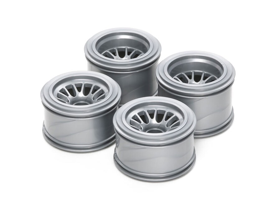 Tamiya 51398 RC F104 Mesh Wheel Set (for Rubber Tires)：圖片 1