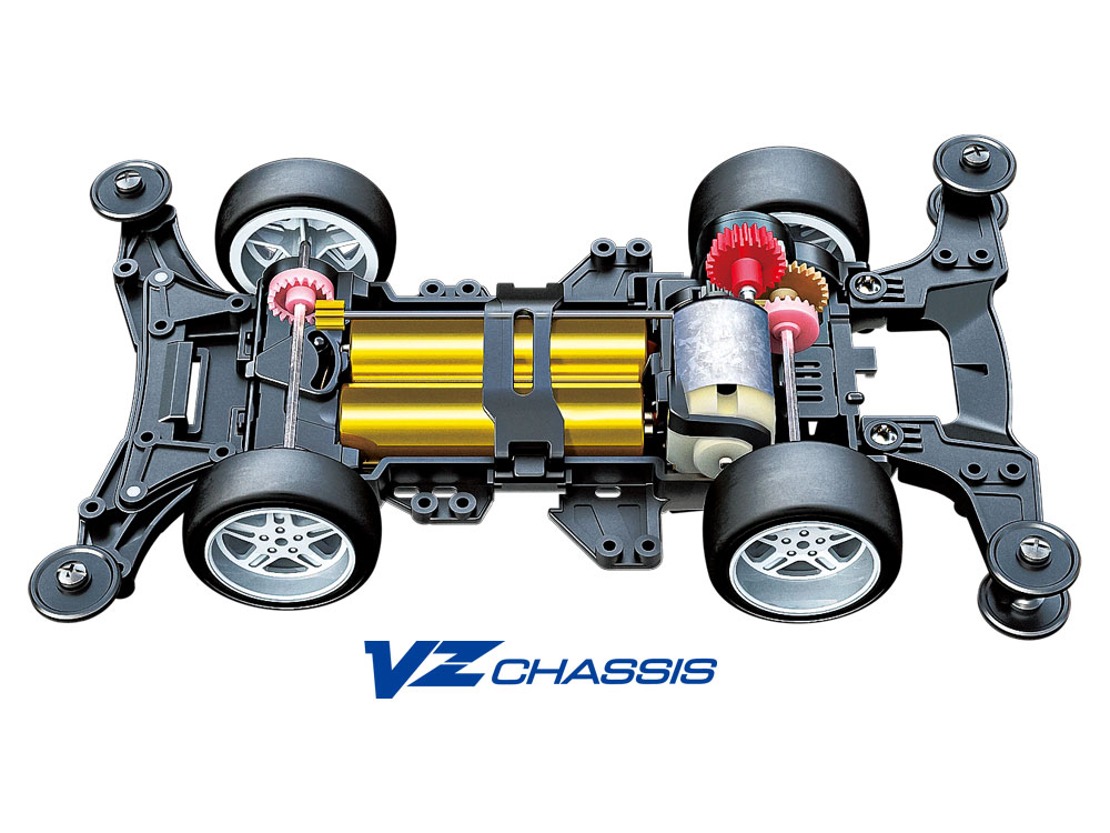 Tamiya 18105 1/32 Mini 4WD The Grasshopper Jr. (VZ Chassis) - 田宮