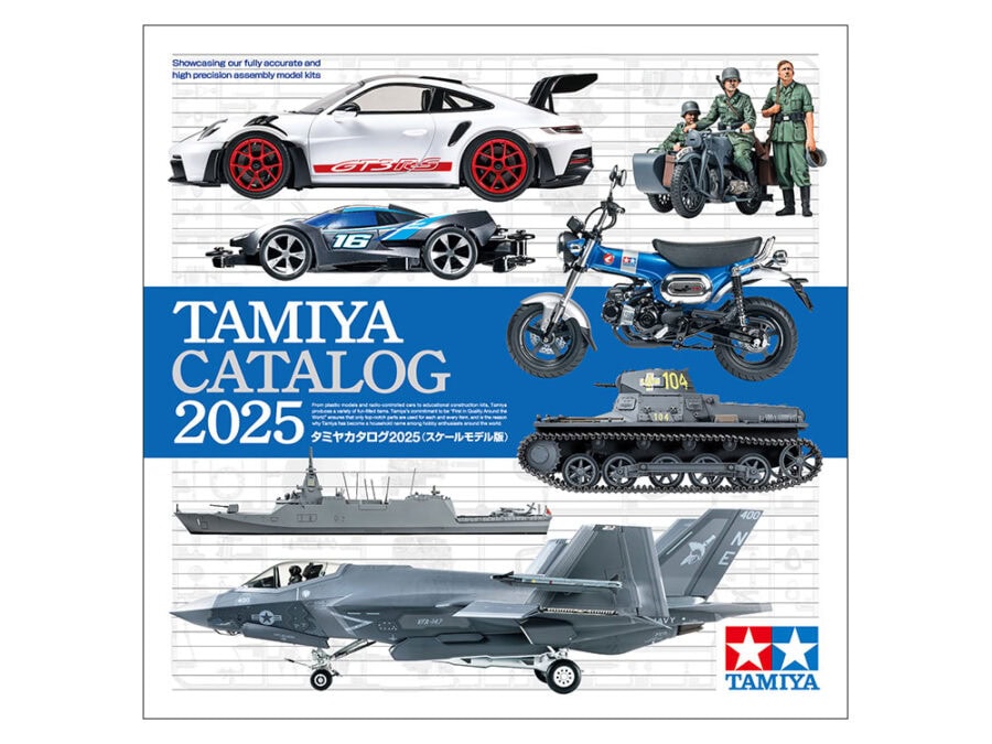 Tamiya 64456 2025 Tamiya Catalog (Scale Models)：圖片 1