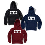 Tamiya 67530-67541 Jun Watanabe Tamiya Logo Hooded Sweatshirt (Black/Red/Blue)