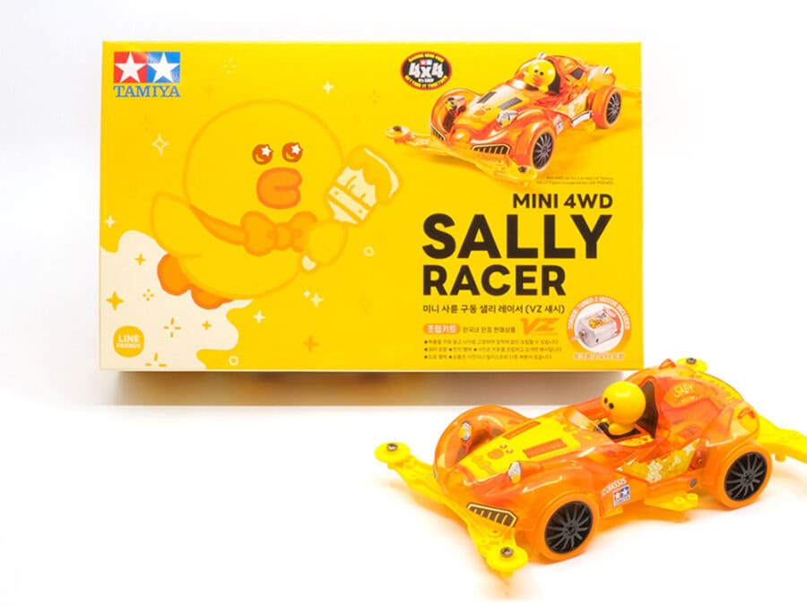 Tamiya 92452 1/32 Mini 4WD LINE FRIENDS SALLY Racer (VZ Chassis)：圖片 2