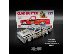 Kaido House KHMG130 1/64 Diecast Mini Car Chevrolet Silverado TAMIYA x KAIDO HOUSE "Clod Buster"：圖片 2