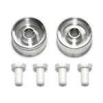 Tamiya 95680 HG Aluminum Wheels for Small Dia. Narrow Tires (24mm) (Reversible, 2pcs.)