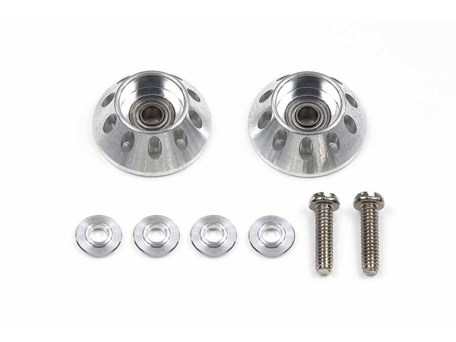 Tamiya 95683 HG Lightweight 13mm Tapered Aluminum Ball-Race Rollers (Ringless)：圖片 1