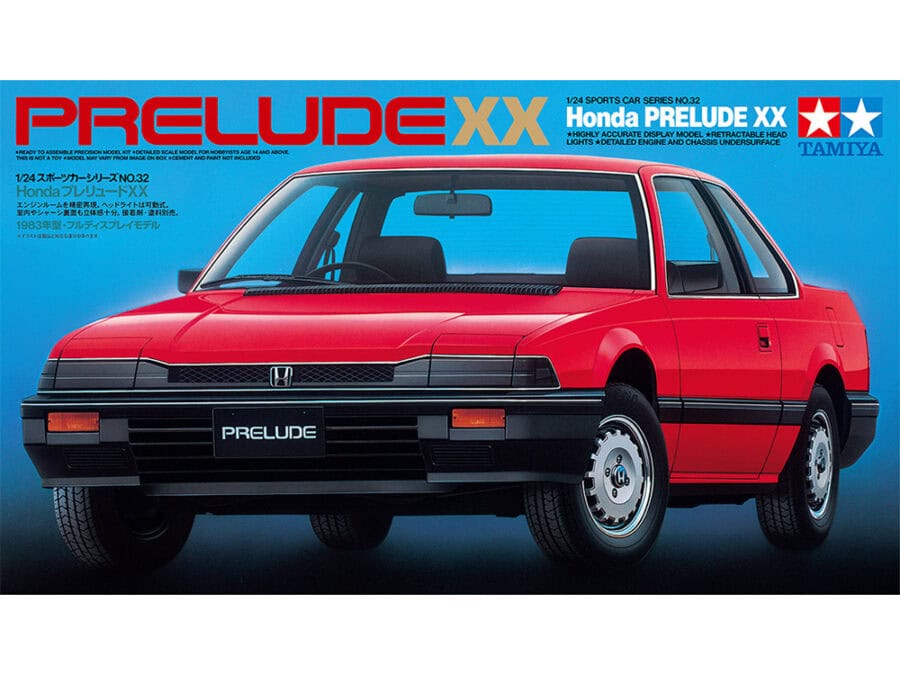 Tamiya 24032 1/24 Honda Prelude XX：圖片 2
