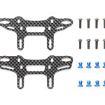 Tamiya 47521 XM-01 Carbon Damper Stays (Front & Rear)