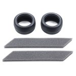 Tamiya 50547 Wide Racing Slick Tires w/Inner Sponge (1pair)