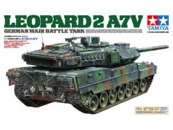 Tamiya 56047 1/16 RC German Main Battle Tank Leopard 2 A7V Full-Option Kit：圖片 2