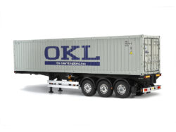 Tamiya 56377 40-Foot Container 3-Axle Semi-Trailer for Tamiya 1/14 RC Tractor Truck