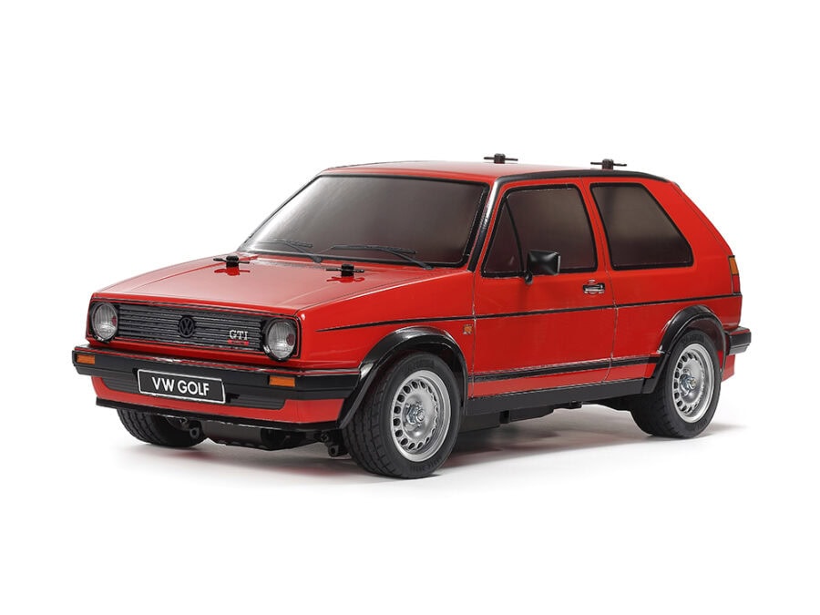Tamiya 58748 1/10 RC Volkswagen Golf II GTI 16V (MB-01 Chassis)：圖片 1