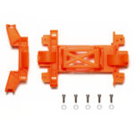 Tamiya 95681 Reinforced Gear Cover (for MS Chassis) Fluorescent Orange Mini 4WD Station