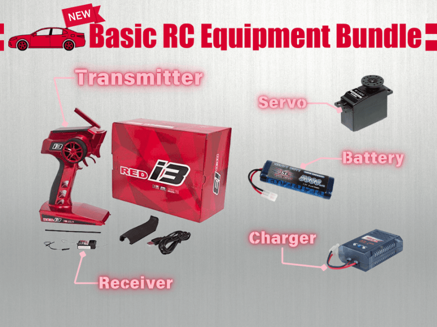 Basic RC Equipment Bundle (Updated) | RC遙控車基本配置組合 (更新版)：圖片 1