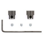 Tamiya 53101 RD 0.4 Steel Pinion Gear Set (20T,21T)