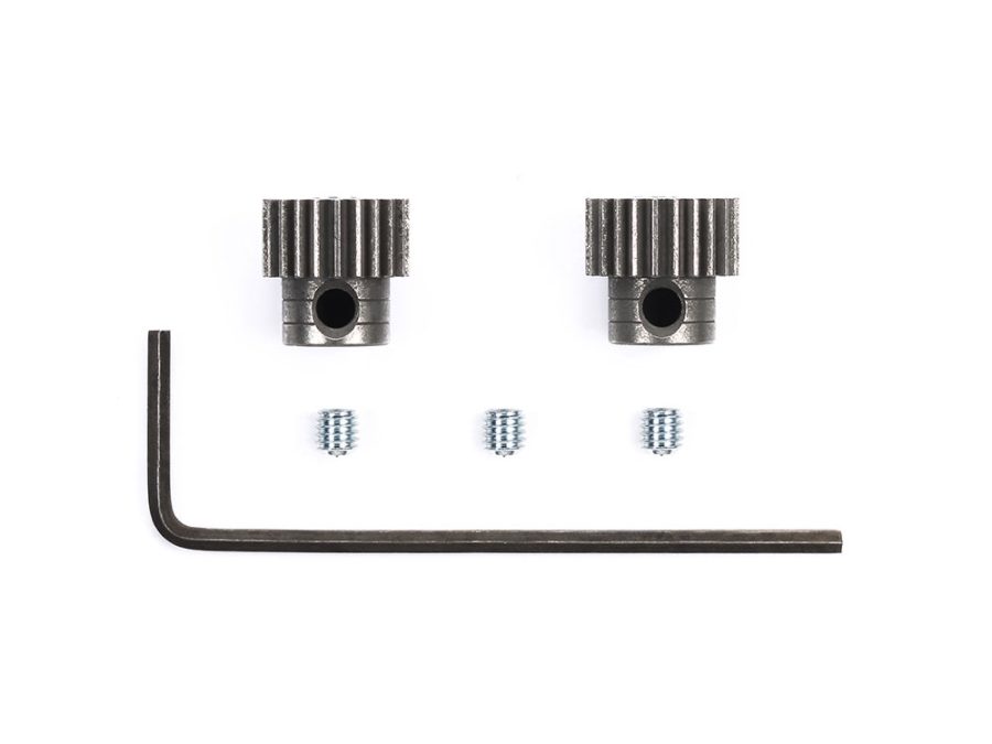 Tamiya 53102 RD 0.4 Steel Pinion Gear Set (22T,23T)：圖片 1