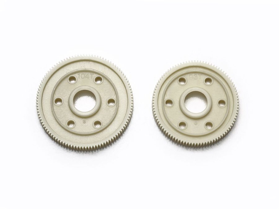Tamiya 53104 RD 0.4 Spur Gear Set (93T,104T)：圖片 1