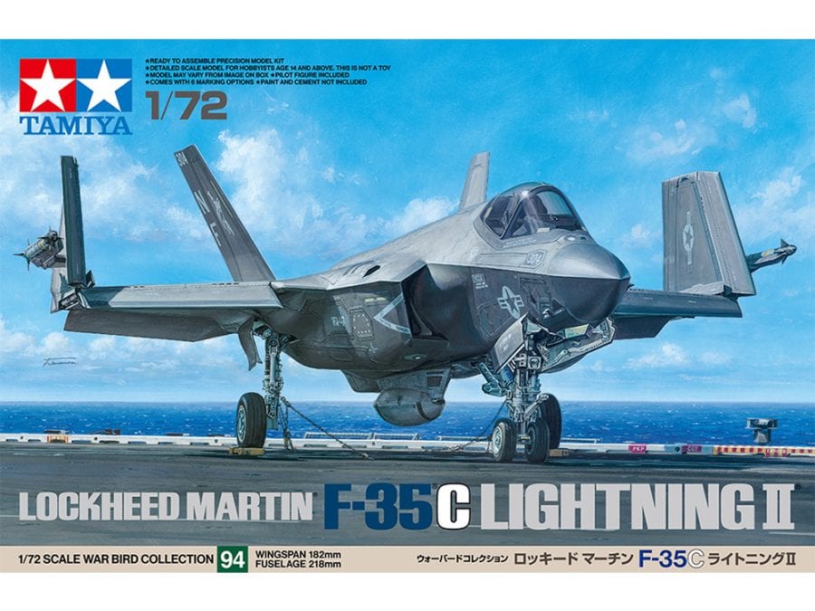 Tamiya 60794 1/72 Lockheed Martin F-35C Lightning II：圖片 1