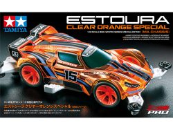 Tamiya 95691 1/32 Mini 4WD Estoura Clear Orange Special (MA Chassis)：圖片 2