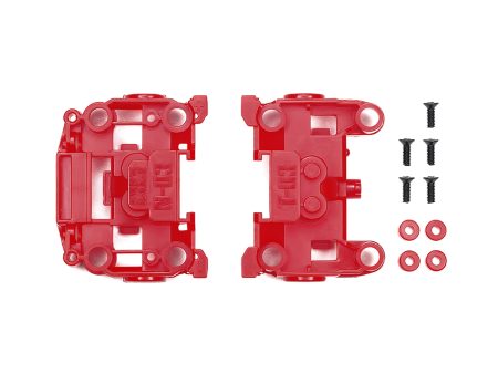 Tamiya 95696 Bumperless N-03/T-03 Units (Red)