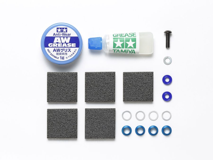Tamiya 54931 T3-01 Front Fork Spacer Set：圖片 1