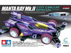 Tamiya 95690 1/32 Mini 4WD Manta Ray Mk.II City Circuit Special (MA Chassis)：圖片 2
