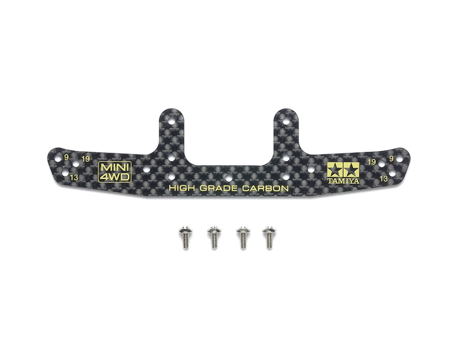 Tamiya 95693 HG Carbon Rear Bumper Plate (1.5mm)：圖片 1
