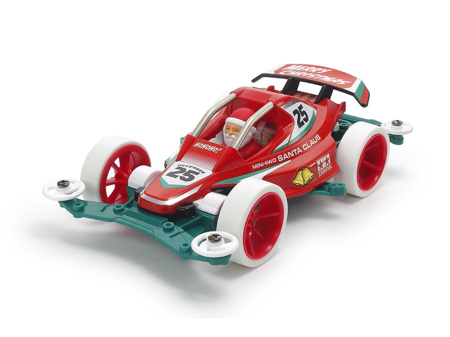 Tamiya 95698 1/32 Mini 4WD Santa Claus (Red Racer)：圖片 1
