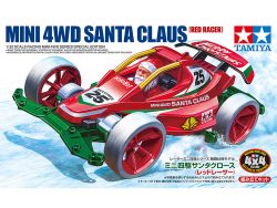 Tamiya 95698 1/32 Mini 4WD Santa Claus (Red Racer)：圖片 2