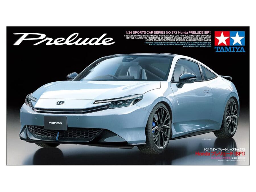 Tamiya 24373 1/24 Honda PRELUDE (BF1)：圖片 2