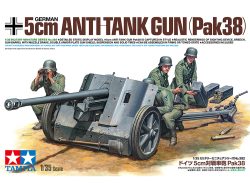 Tamiya 35392 1/35 German Anti-Tank Gun Pak38：圖片 2