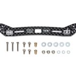 Tamiya 15548 HG Carbon Wide Front Plate (2mm) (Sliding Dampers)