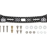Tamiya 15549 HG Carbon Wide Rear Plate (2mm) (Sliding Dampers)