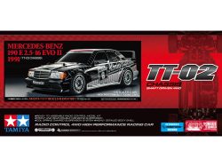 Tamiya 58752 1/10 RC Mercedes-Benz 190 E 2.5-16 EVO II 1991 (TT-02 Chassis)：圖片 2