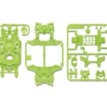 Tamiya 95702 MS Chassis Set (Yellow-Green) Mini 4WD Station