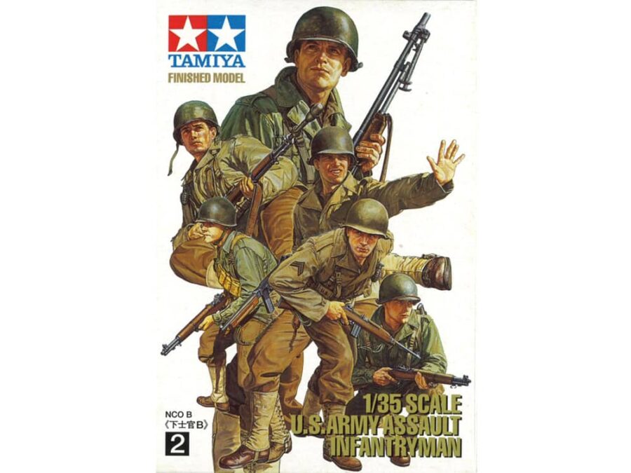 Tamiya 26007 1/35 U.S.Assault Infantry Noncommissioned Officer B (Finished Model)：圖片 2