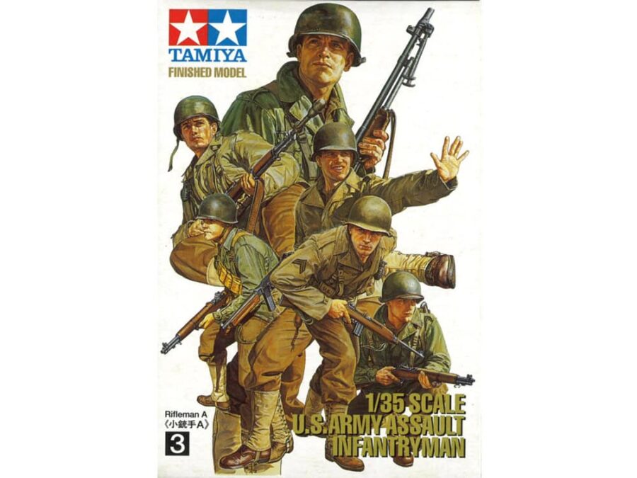 Tamiya 26008 1/35 U.S.Assault Infantry Rifleman A (Finished Model)：圖片 2