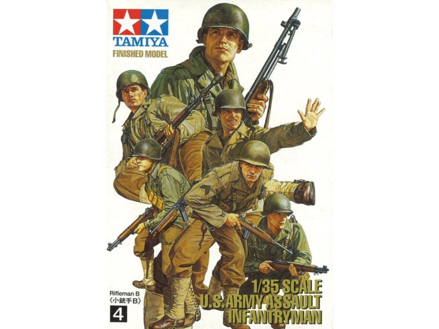 Tamiya 26009 1/35 U.S.Assault Infantry Rifleman B (Finished Model)：圖片 2