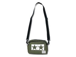 Tamiya 67274-67277 Jun Watanabe Tamiya Logo Shoulder Pouch (Black/Grey/Navy/Khaki)：圖片 5
