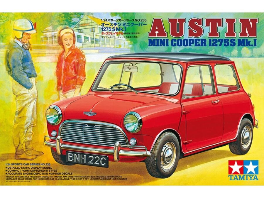 Tamiya 24235 1/24 Austin Mini Cooper 1275S Mk.I：圖片 2