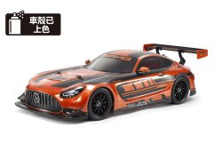 Tamiya 47519 1/10 RC Mercedes-AMG GT3 EVO (Orange Painted Body) (TT-02 Chassis)