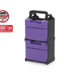 Tamiya 95705 Mini 4WD Portable Pit (Purple) Asia Challenge