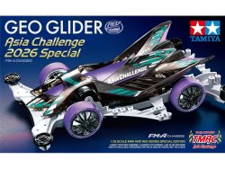 Tamiya 95706 1/32 Mini 4WD Geo Glider Asia Challenge 2026 Special (FM-A Chassis)：圖片 2