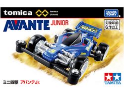 Tomica X Tamiya TOM 91567 Tomica-Premium unlimited Mini 4WD Avante Jr.