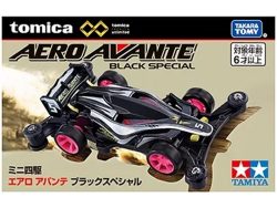 Tomica X Tamiya TOM 95555 Tomica-Premium unlimited Mini 4WD Aero Avante Black Special