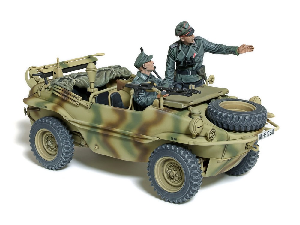35393_01a Tamiya 35393 1/35 German Schwimmwagen Type 166 (Wide Wheel Version):圖片 1
