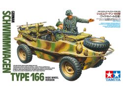 Tamiya 35393 1/35 German Schwimmwagen Type 166 (Wide Wheel Version)：圖片 2